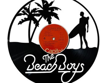 Beach Boys Vinyl Record Art