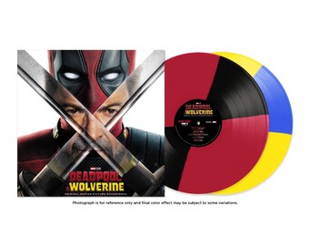Deadpool & Wolverine Soundtrack (2002) - NEW and SEALED (180 Double Album Custom Vinyl Colors)