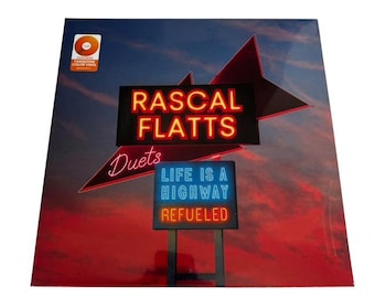 Rascal Flatts - Life is a Highway... (2025) - NEW and SEALED (Tangerine Colored Vinyl)