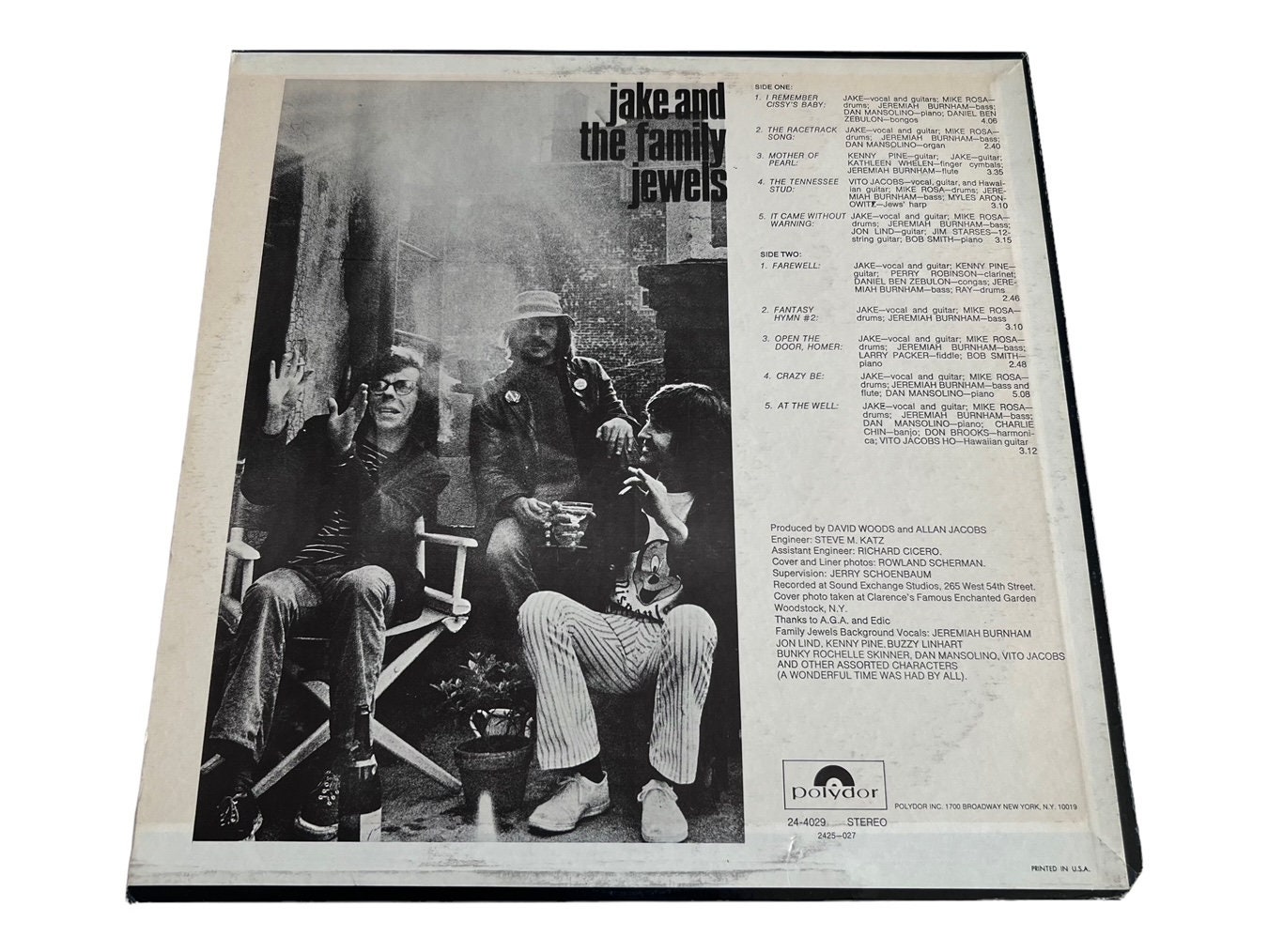 Jake and the Family Jewels Vinyl Record (1970) - NM- / VG+ - Etsy