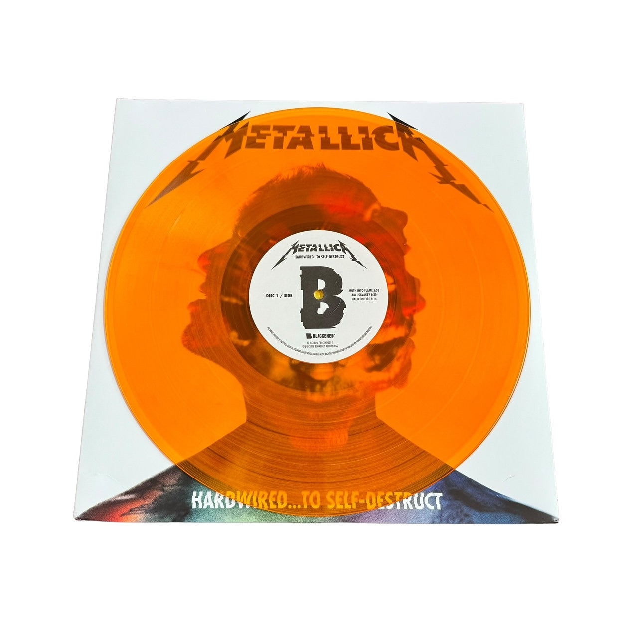 Metallica - Hardwired to Self-destruct - Flame Orange Vinyl