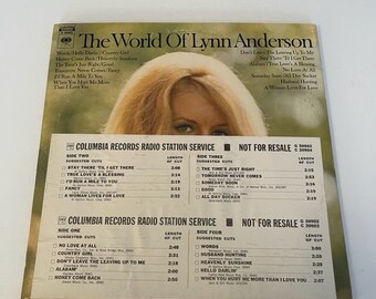 Lynn Anderson - The World Of... (1971) PROMO Double Album