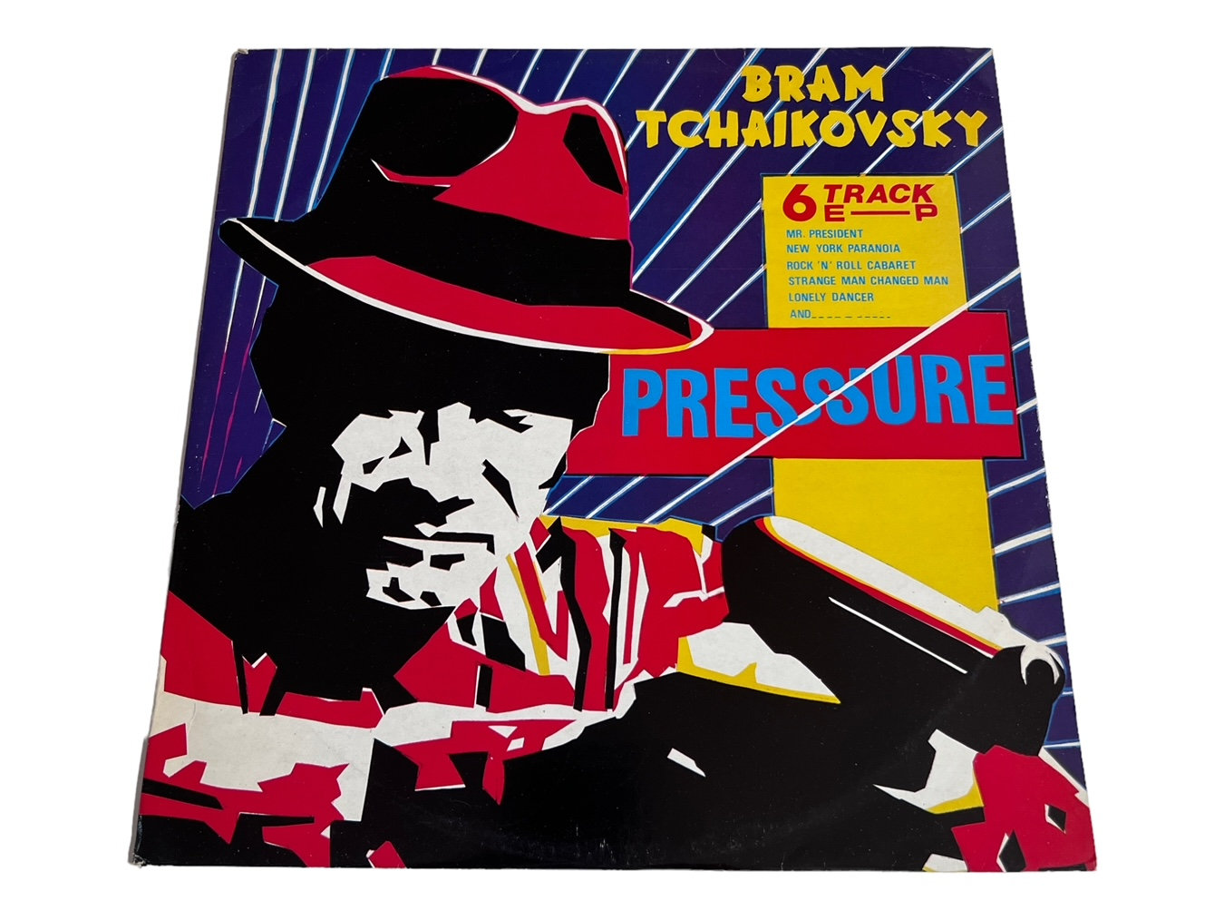 Bram Tchaikovsky - Pressure (1980) 6 Track EP - Etsy
