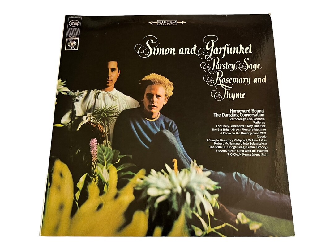 Simon & Garfunkel Parsley Sage Rosemary and Thyme 1966 Etsy
