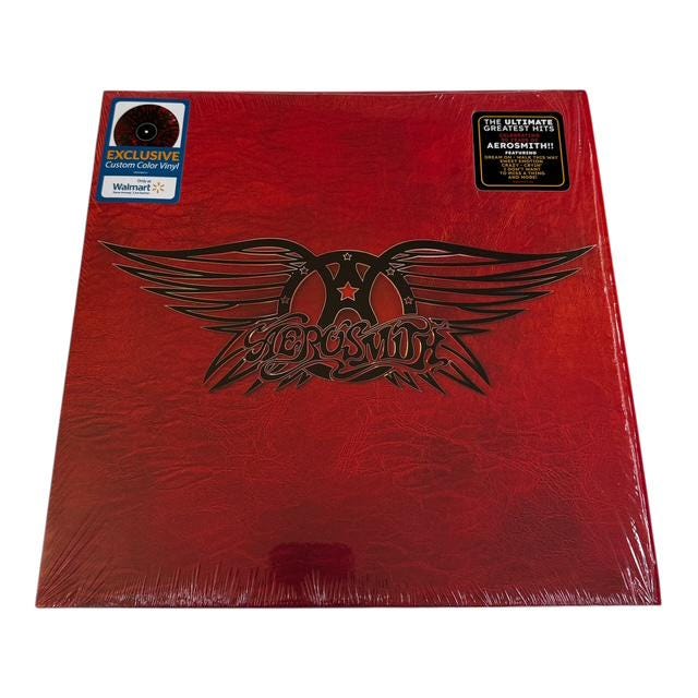 Aerosmith - Greatest Hits - Exclusive Red and Black Splatter Vinyl