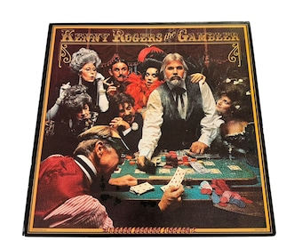 Kenny Rogers – the Gambler Original Vinyl Record LP Album UA-LA934