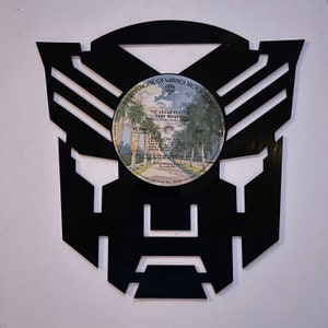 Transformers Vinyl Record Art