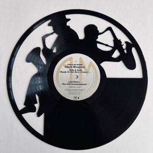 Jazz Duo Vinyl Record Art