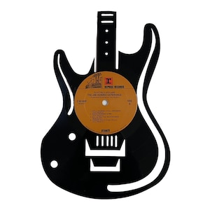 Guitar Vinyl Record Art - Jimi Hendrix
