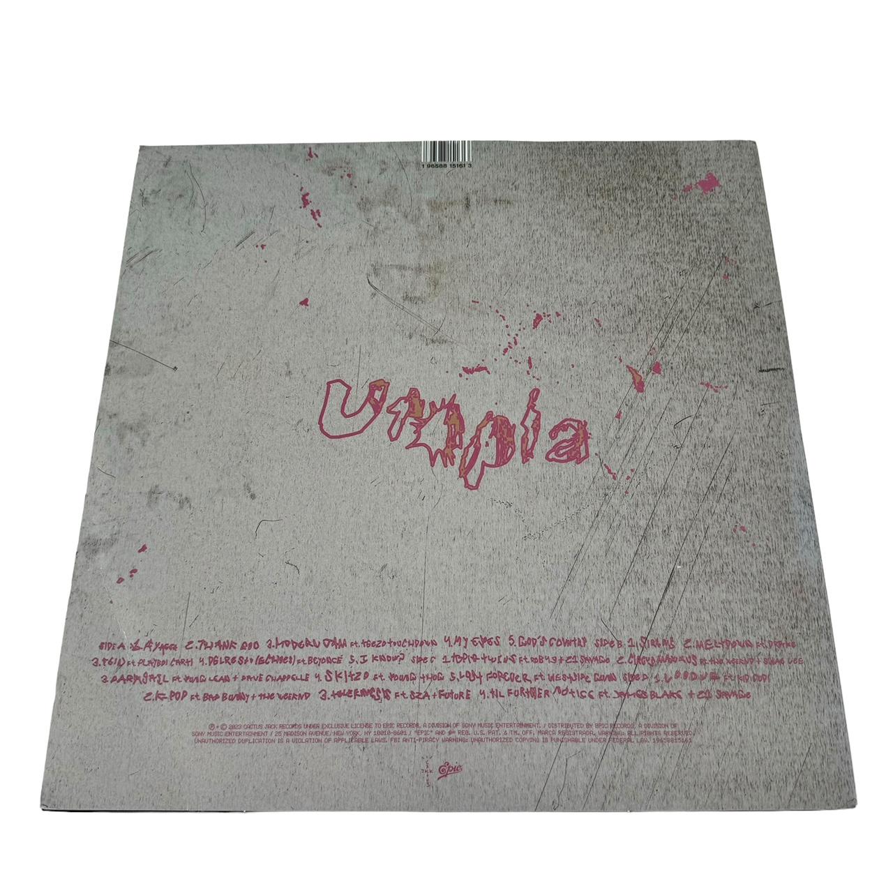 Travis Scott Utopia ダブルレコード Utopia (レッド・ヴァイナル仕様/2枚組アナログレコード