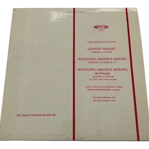 Three Generations of Mozart Leopold - Wolfgang - Wolfgang Younger (1967)