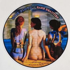 Pink Floyd 4 Inch Round Vinyl Sticker