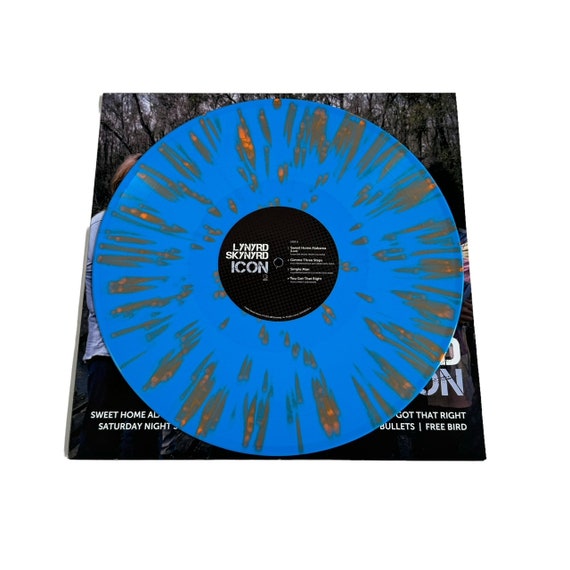Lynyrd Skynyrd - Icon - Blue Splatter Vinyl - Etsy