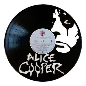 Alice Cooper Vinyl Record Art