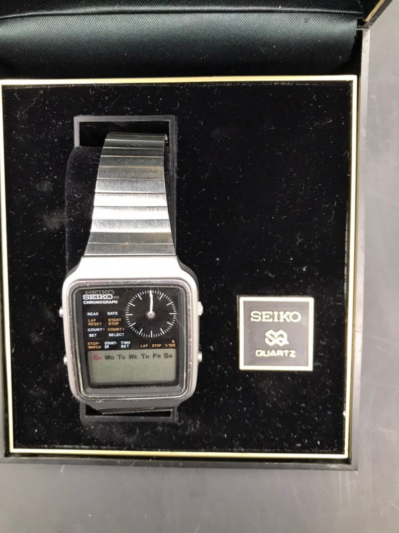 seiko chronograph vintage