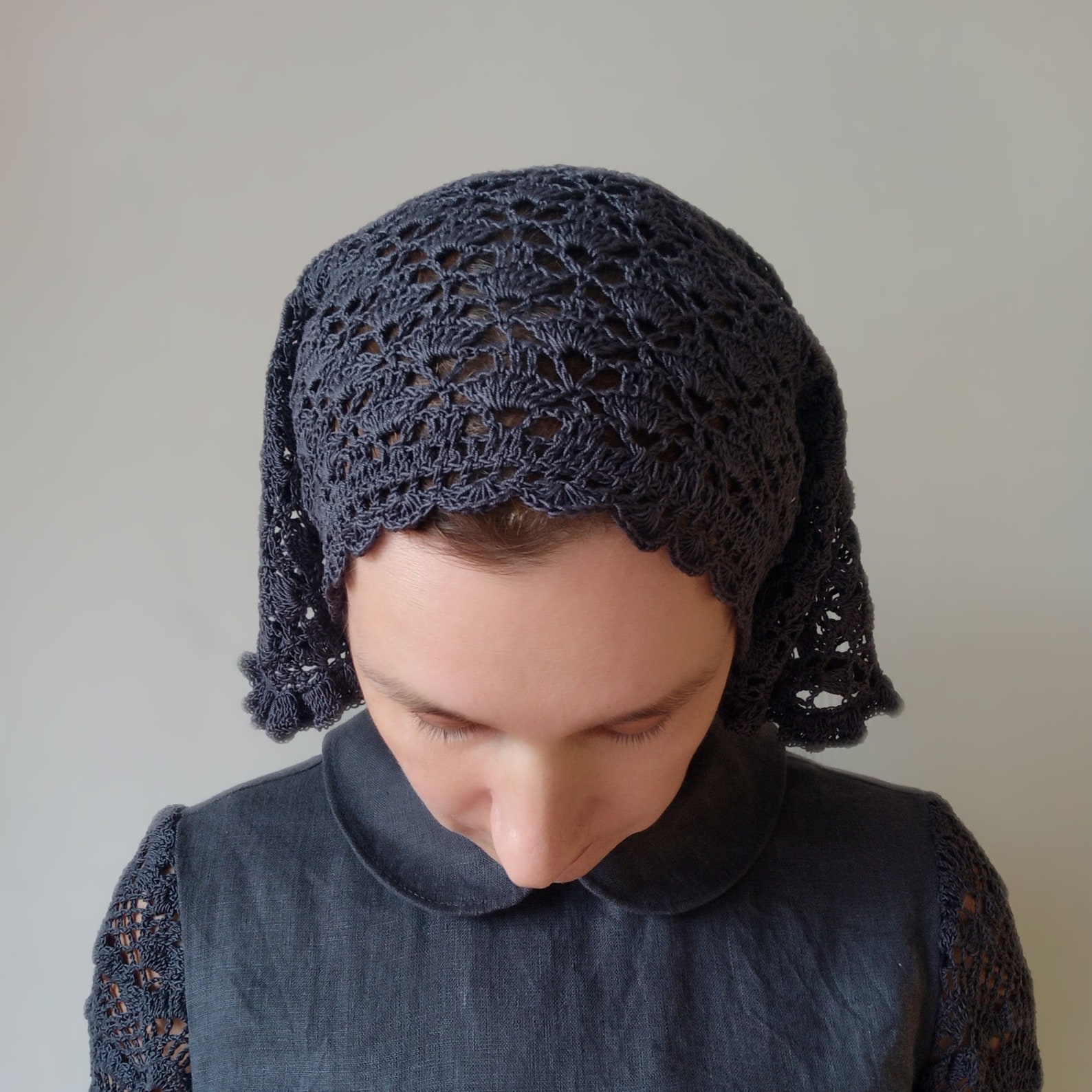 Chapel veil for mass Christian head covering Catholic veil Etsy