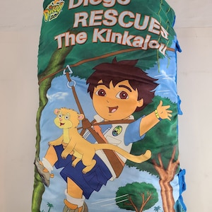21 x 12 inch Go Diego Go Diego Rescues plush 10 page book, good condition