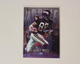 1998 Bowman Chrome Randy Moss Rookie Card #182 - Hall of Fame NFL