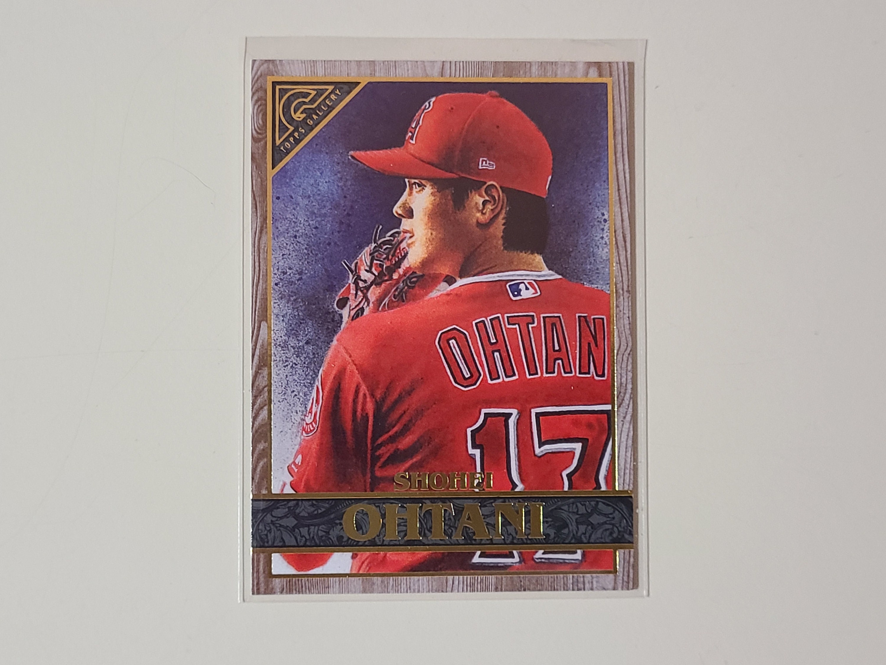 2022 topps gallrey variation shohei ohtani autograph card