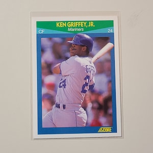 1990 Score Rising Star Ken Griffey Jr. Baseball Card