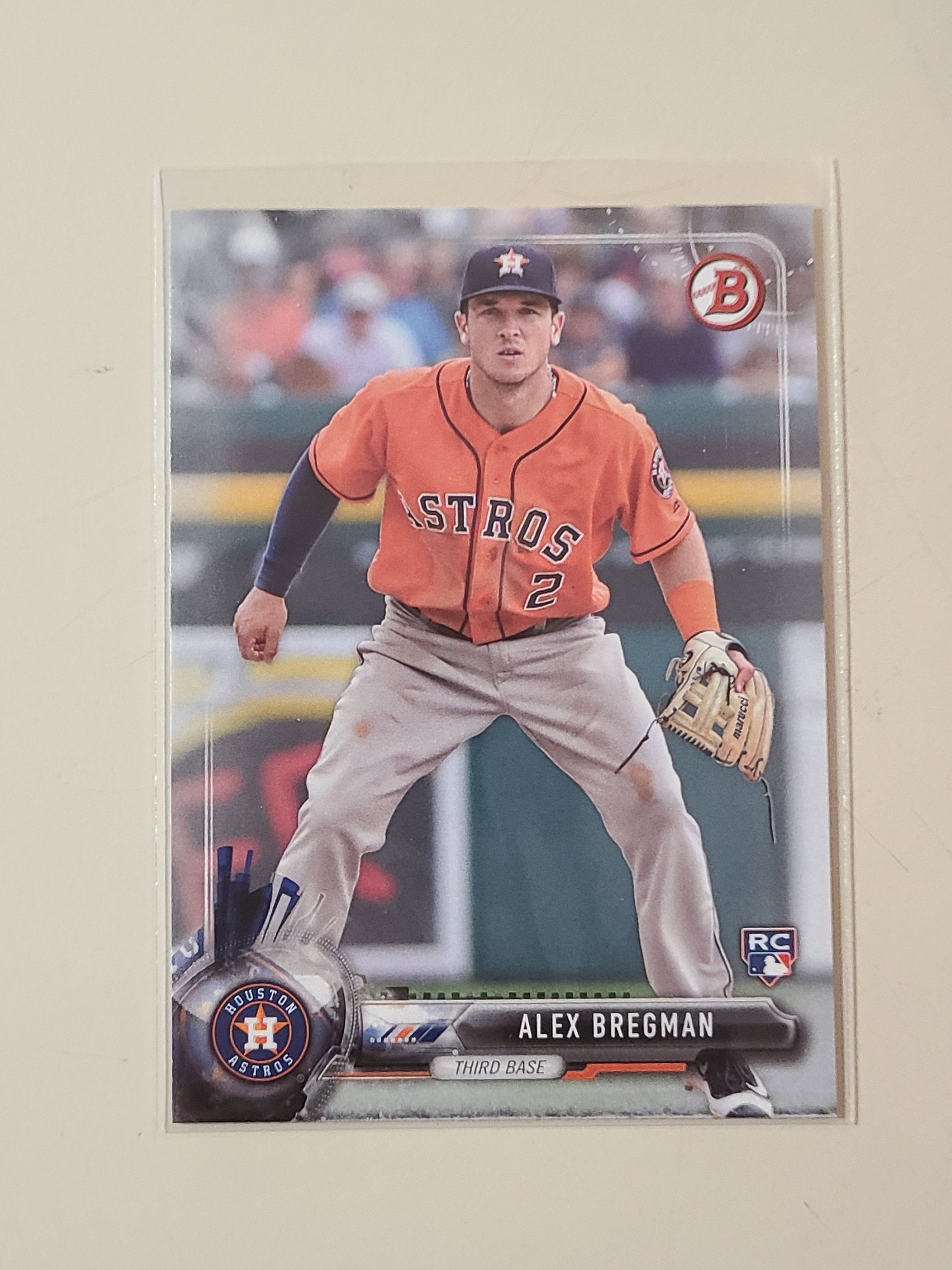2017 Bowman Alex Bregman RC Rookie Baseball Card Etsy