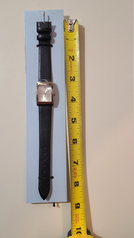 Avon Initial M Watch NUEVO necesita baterias de 8.5 pulgadas de longitud de banda de largo Etsy Mexico