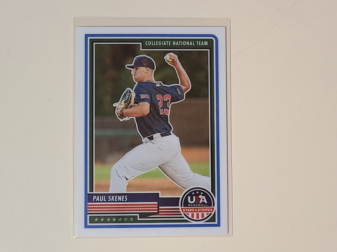Paul Skenes 2023 Panini USA Stars & Stripes Rookie Baseball