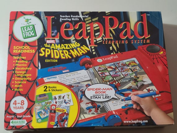 LeapFrog The Spider-man Edition LeapPad Learning System for sale online 