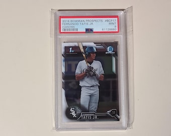 Fernando Tatis Jr. 2016 Bowman Chrome Prospects RC Rookie Baseball Card graded PSA 9 Mint