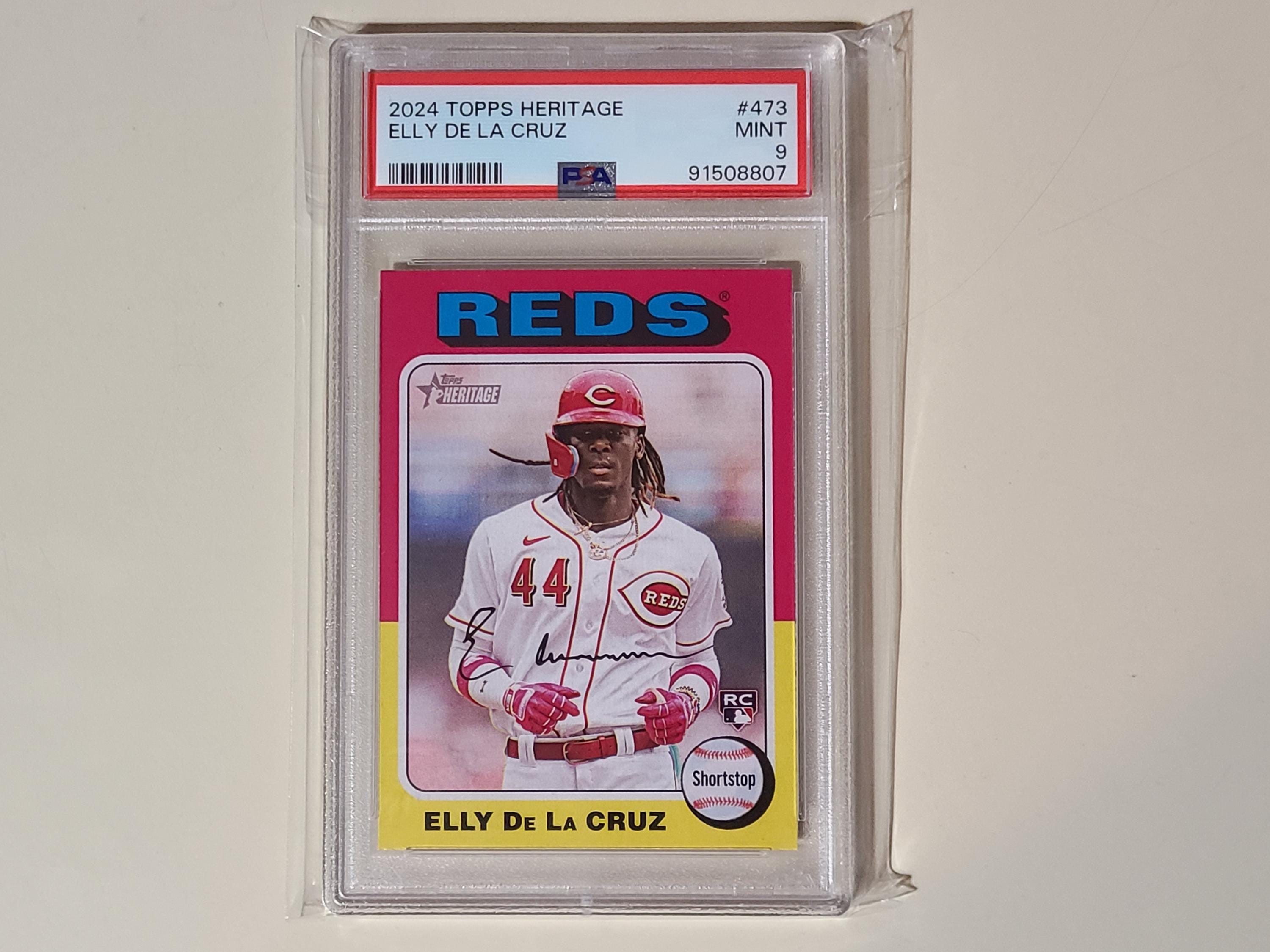 エリー・デ・ラ・クルス 2024 Topps Heritage RC ルーキー ベース 