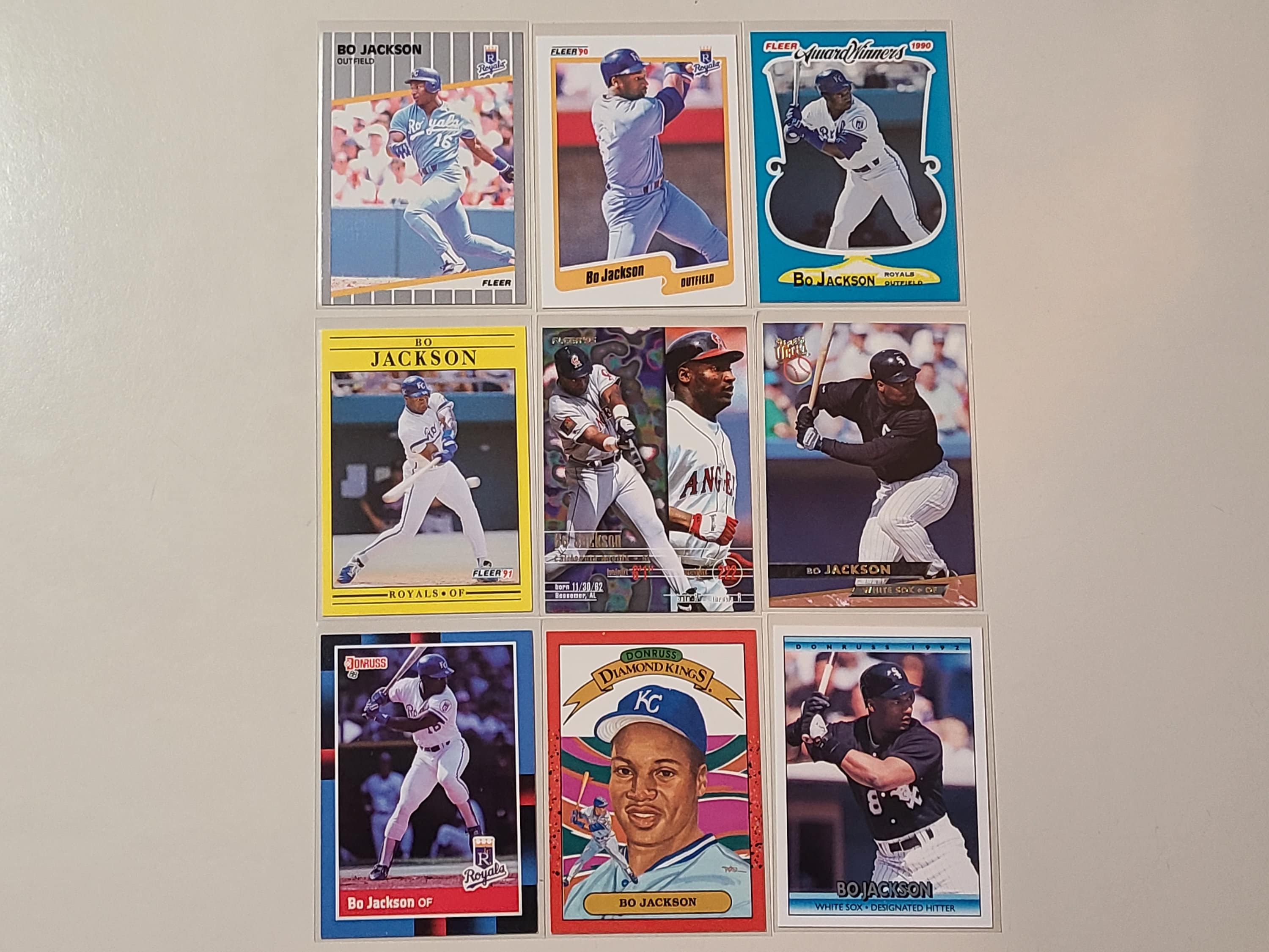 Pick a Bo Jackson Baseball Card Donruss Fleer - Etsy