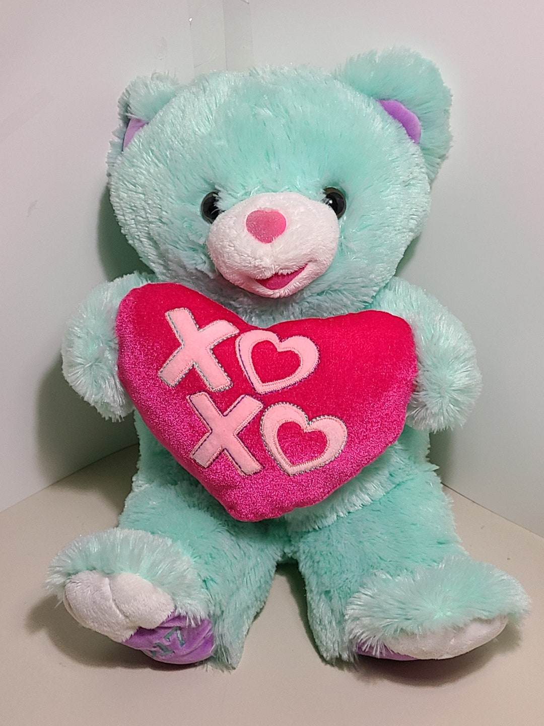 18 Inch Plush Sweetheart Teddy Bear Doll, Made by Dan Dee 2017