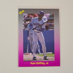 1989 Classic Ken Griffey Jr. RC Rookie Baseball Card
