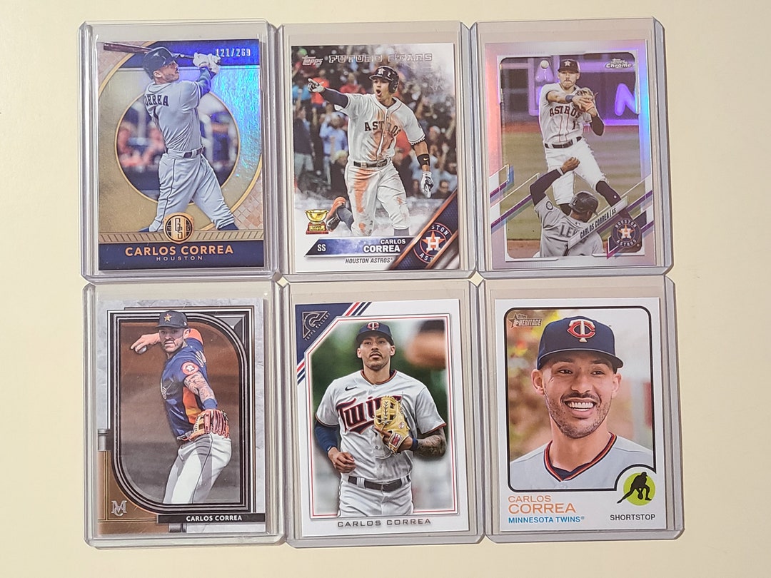シングルカード Topps - topps carlos correa 1987 relic card Carlos Correa 2024 Topps Series 1 Major League Material Bat