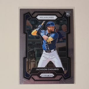 Jackson Chourio 2024 Panini Prizm RC Rookie Baseball Card