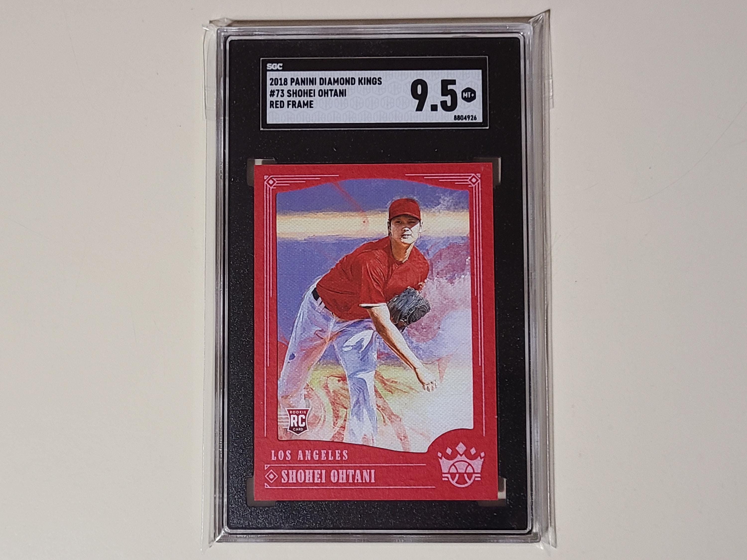 Shohei Ohtani 2018 Panini Diamond Kings Red Framed RC Rookie