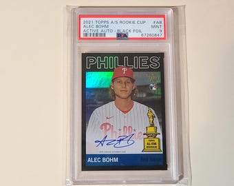 Alec Bohm 2021 Topps All Star Rookie Cup Black Foil RC Rookie