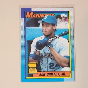 1990 Topps Ken Griffey Jr. 2nd year Rookie Cup Baseball Card
