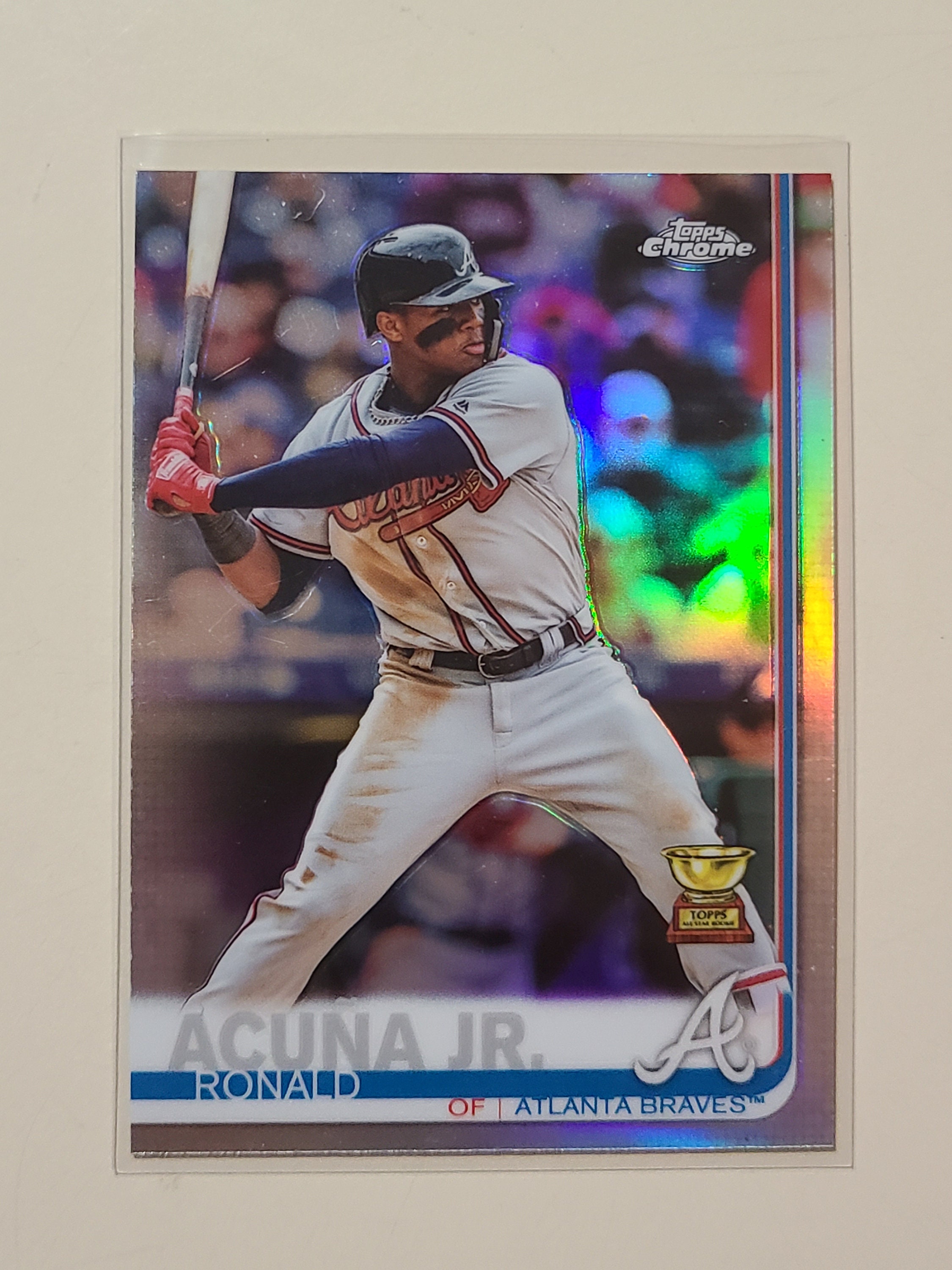 RONALD ACUNA Jr. 2017年 RC ルーキー REFRACTORご購入はお控えくださいませ