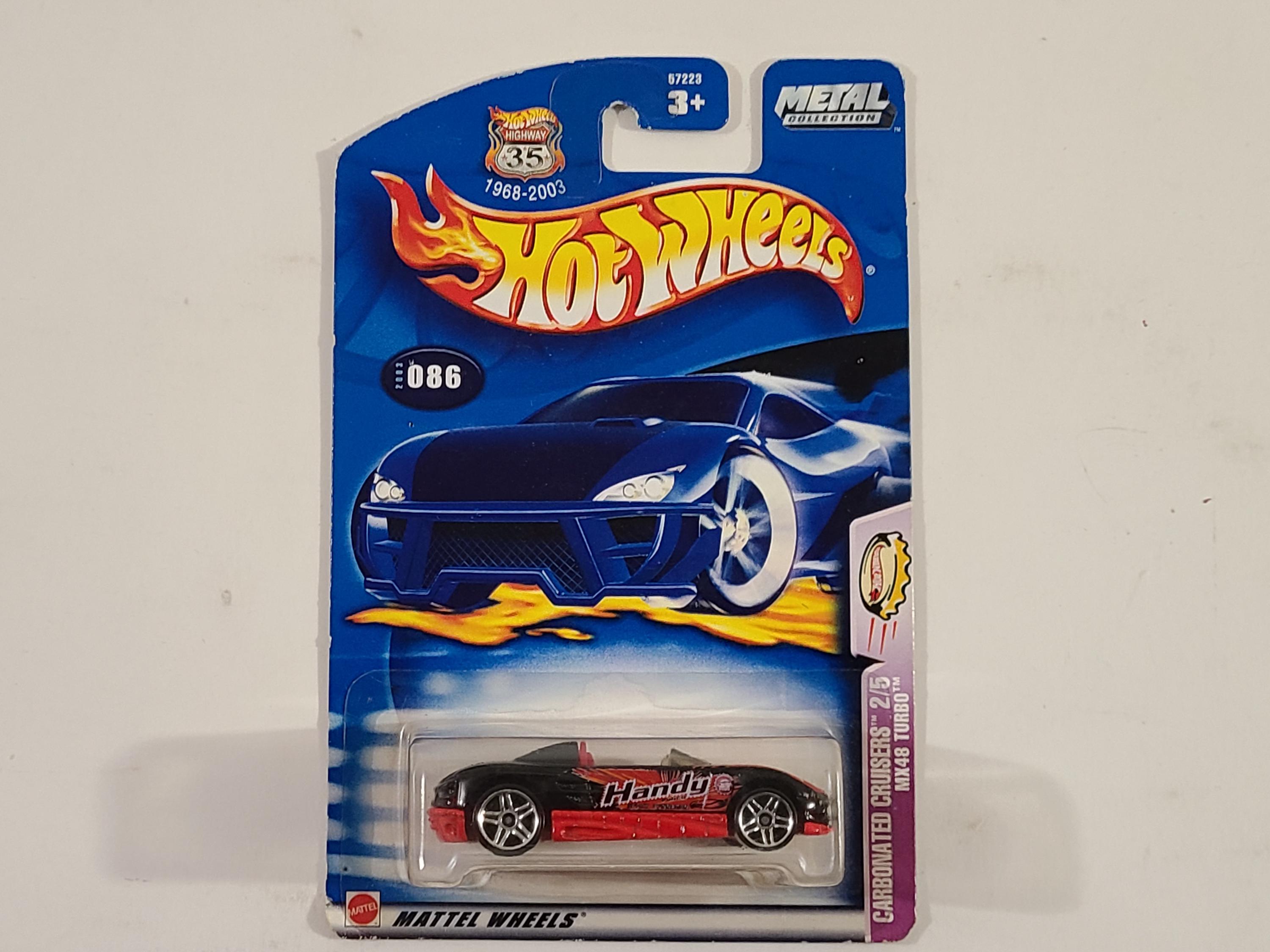 MX48 Turbo 2003 Carbonated Cruisers Hot Wheels Car (brand New