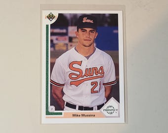 1991 Upper Deck Mike Mussina RC Rookie Baseball Card