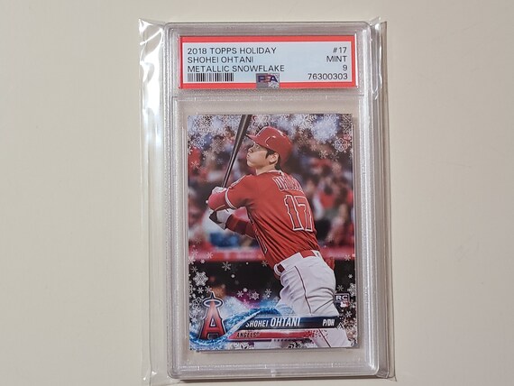 Shohei Ohtani 2018 Topps Holiday Metallic Snowflake RC Shohei Ohtani 2018 Topps Holiday Metallic Snowflake RC