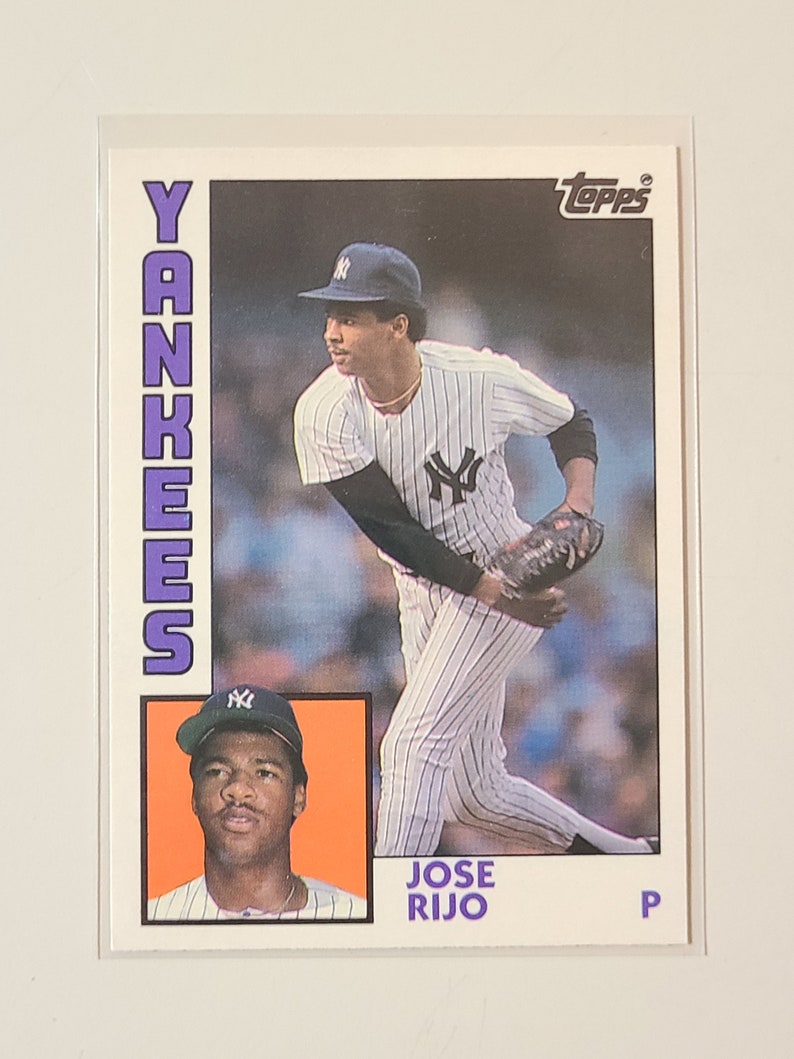 1984 Topps Traded Jose Rijo RC Rookie Baseball Card