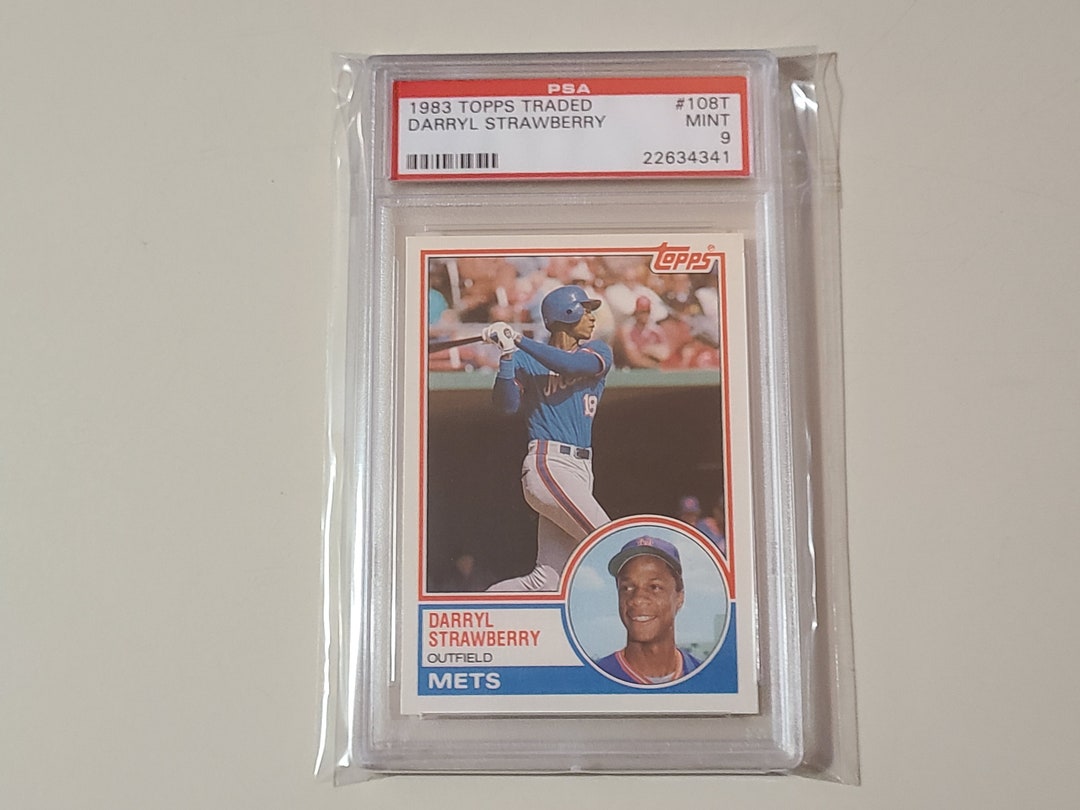 Darryl Strawberry 1983 Topps Traded XRC RC Rookie Baseball Card
