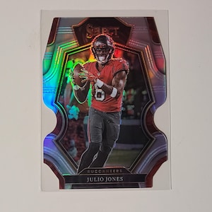 Julio Jones 2022 Panini Prizm Die-Cut Prizm Football Card