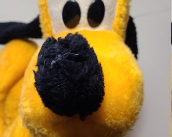 16 inch plush Pluto the dog doll, Handcrafted Walt Disney Characters, good condition