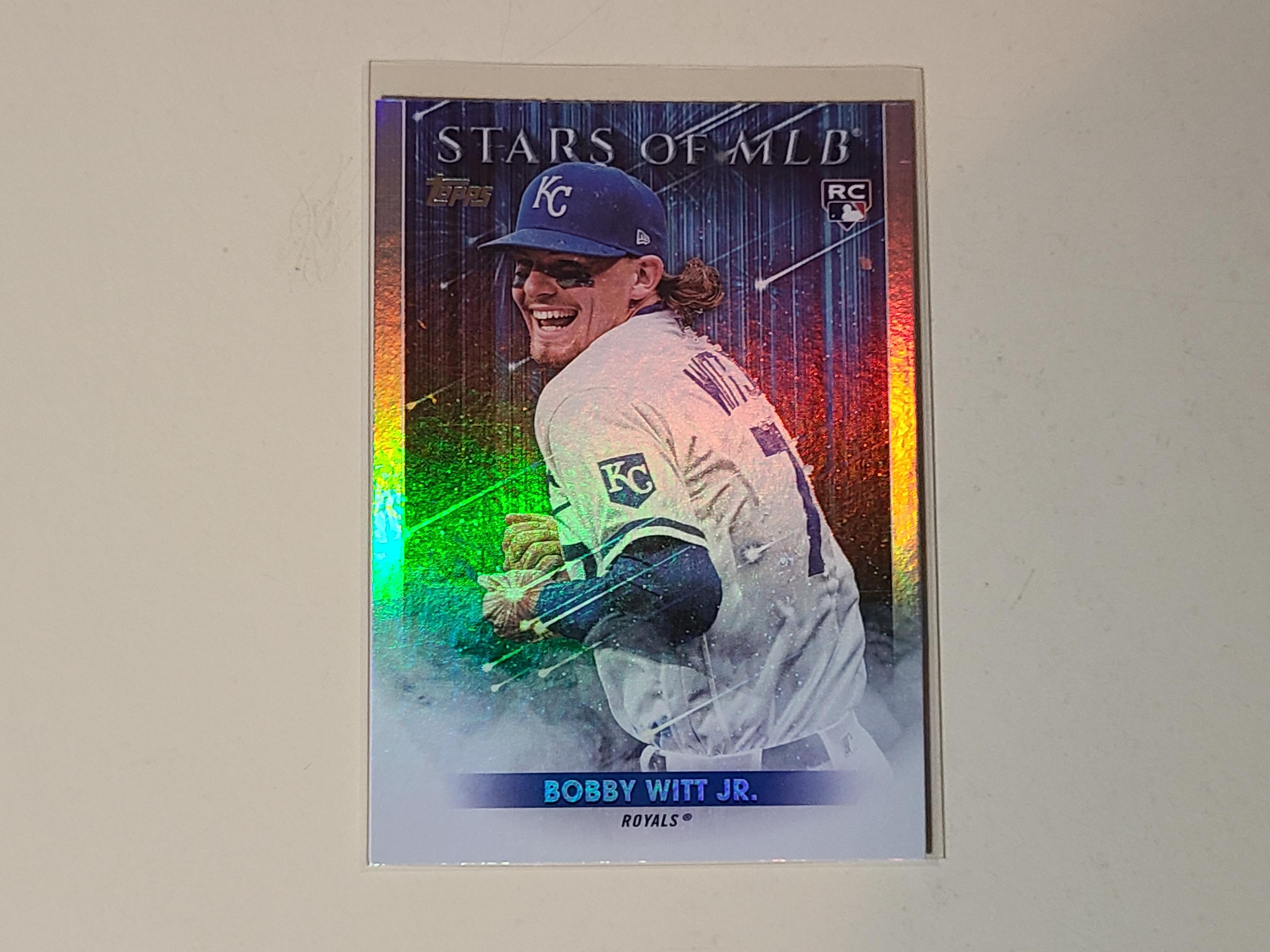 Bobby Witt Jr. 2022 Topps Stars of the MLB RC Rookie Insert 
