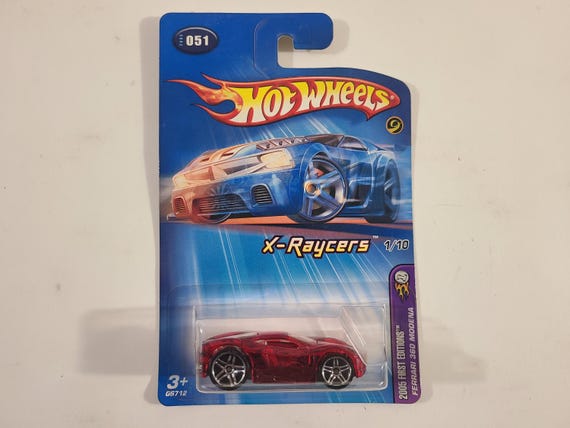 Ferrari 360 Modena 2005 First Editions X-raycers Hot Wheels Car
