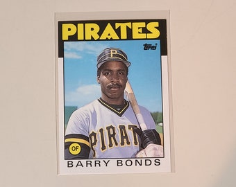Barry Bonds 1986 Topps Traded XRC RC Rookie Baseball Card
