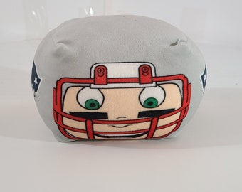5 inch plush New England Patriots Cube doll, good condition